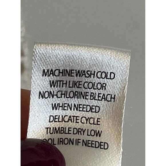 Moral Fiber Sweater Women S Tan Knit Duster Boho Western Neutral Hippie Vest 80s - Picture 8 of 10